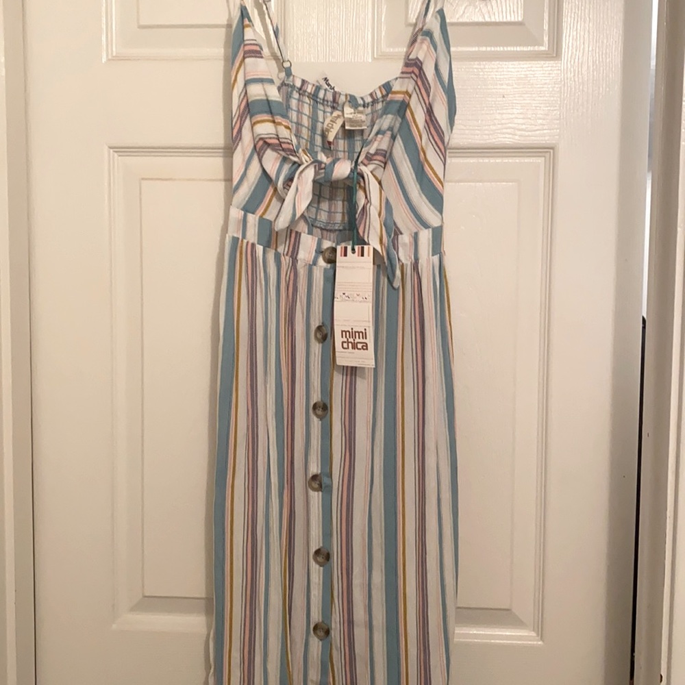 🛑SOLD🛑 Striped summer maxi dress